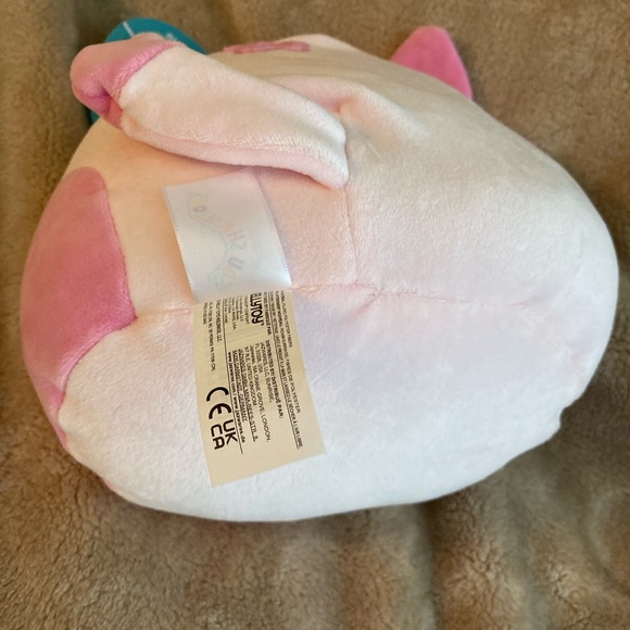 8” Roseanne Squishmallow Pink Sakura Flower Cat - Picture 6 of 6
